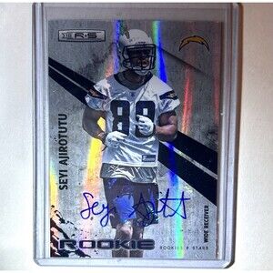 Chargers -Seyi Arijotutu 2010 Panini RS Rookie Autograph #240 Ser/299